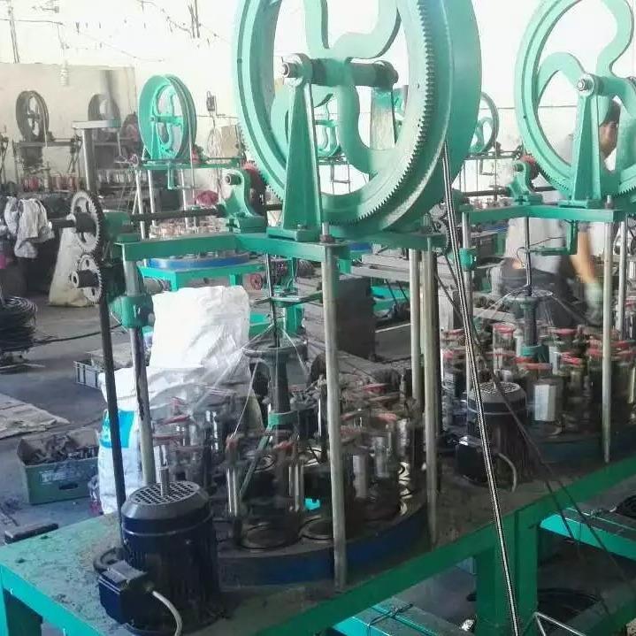 24锭水暖管编织机不锈钢丝编织机中速水暖管编织机