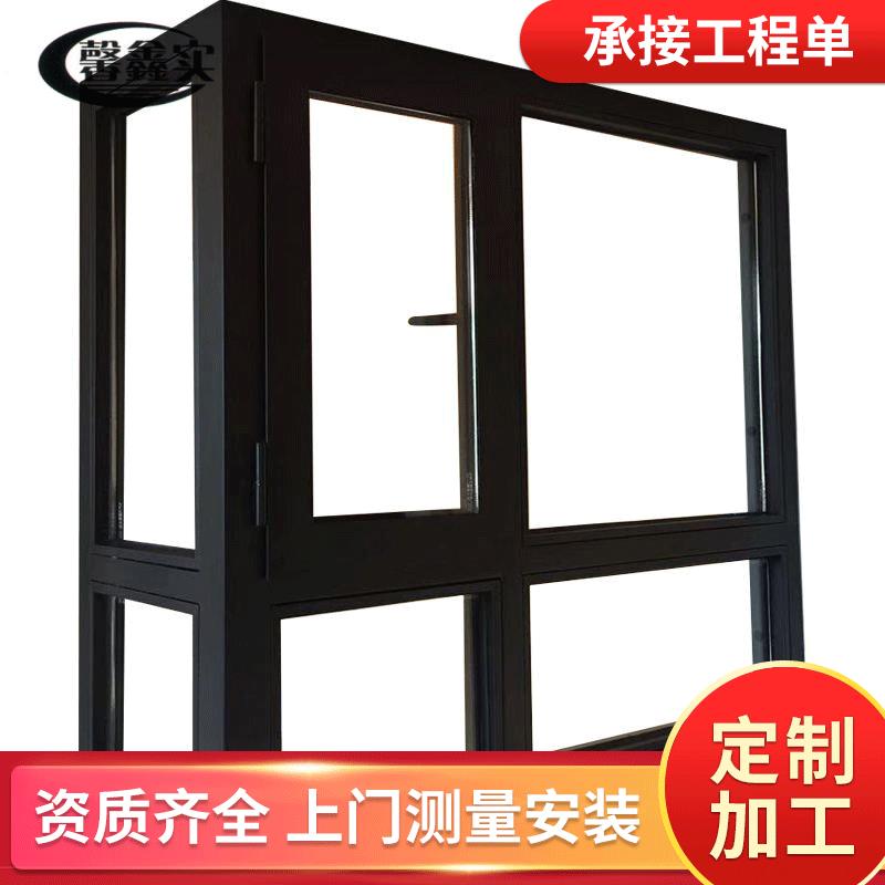 乙级固定防火窗乙级钢制隔热防火门窗开平式钢制防火窗
