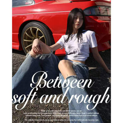 26SS圆领印花修身短袖T恤