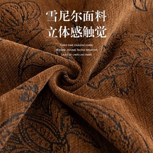 四季 复古风沙发垫2025新款 通用防滑坐垫轻奢高级感沙发盖布巾套罩