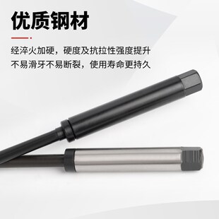 铣床硬丝杆 铣床拉杆吊杆 R8拉杆 M12公制粗牙吊杆 英制细牙拉杆