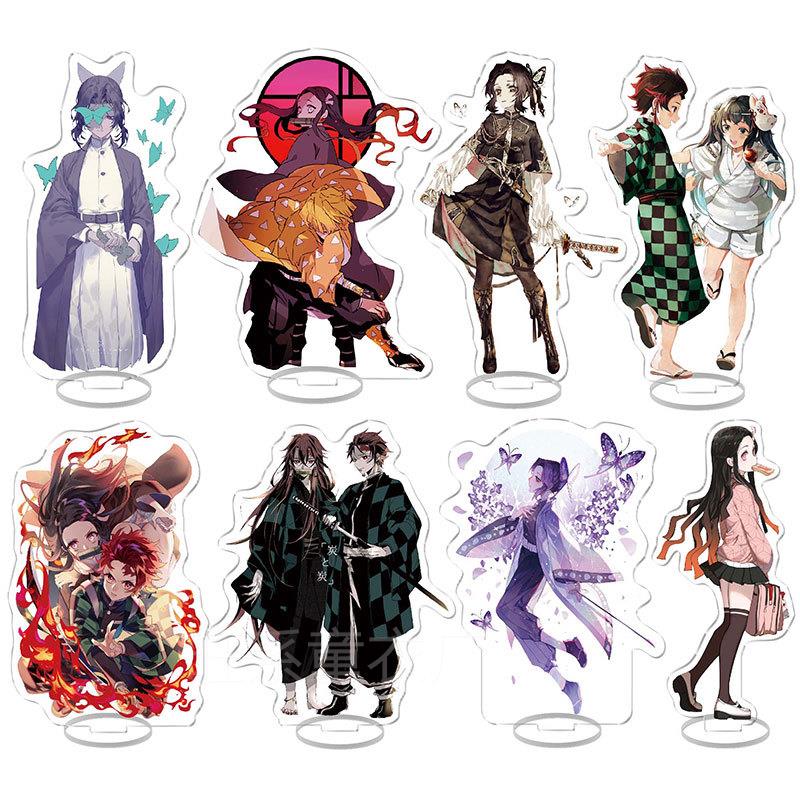 动漫周边亚克力立 嘴平伊之助 桌牌面摆件学生校园饰品二元次礼品