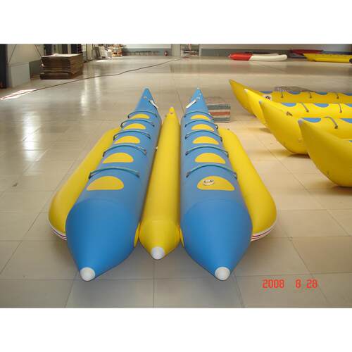 迈6.3米体香蕉海船香蕉双艇橡皮艇气充艇拖拉艇运动休FVF闲船