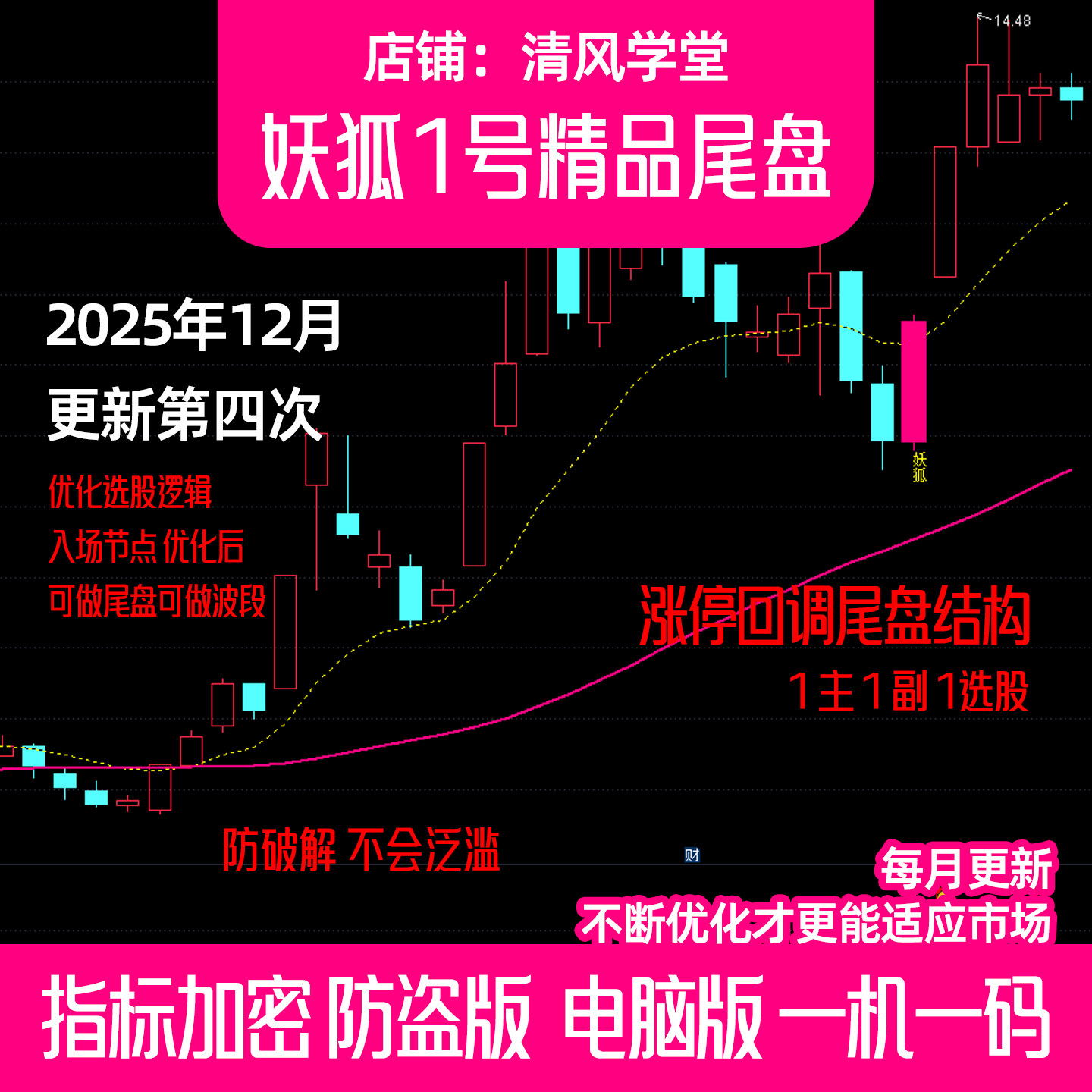 尾盘买入战法指标 今买明卖通达信公式短线T+1尾盘神器交易系统