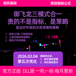 御飞龙2025主升浪+弱转强战法 炒gu票通达信指标公式高抛低吸