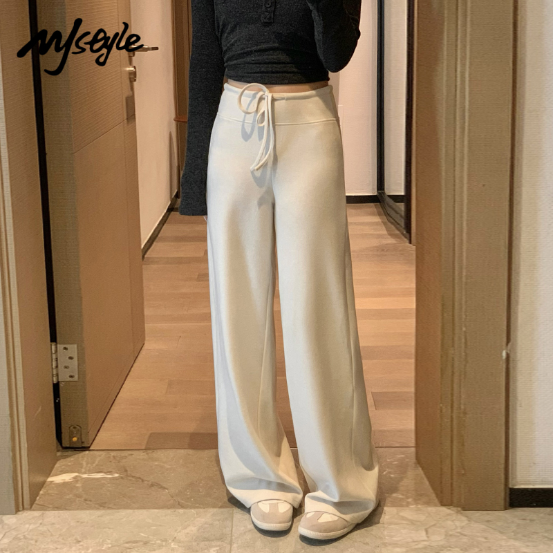 MJSTYLE慵懒宽松直筒裤女2025秋