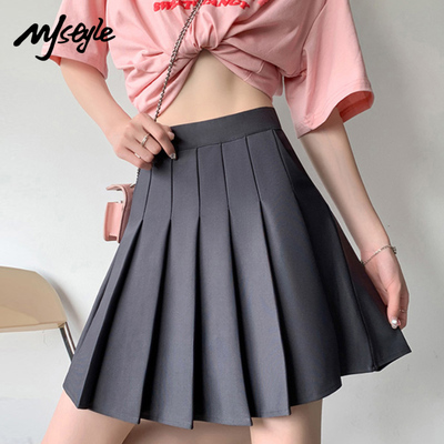 MJSTYLE短裙A字裙韩版半身裙