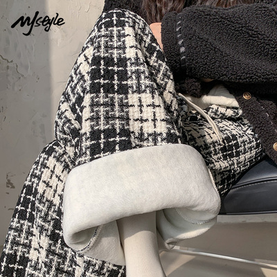 高腰小香风MJSTYLE长裤阔腿裤