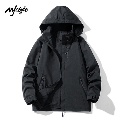 MJSTYLE冲锋衣外套可拆卸防风