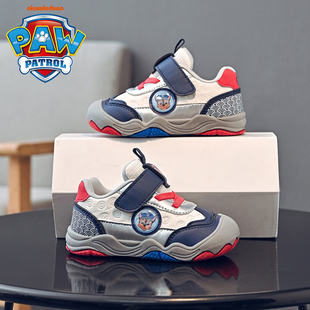 汪汪队儿童鞋男童鞋子2025新款秋男童轻便运动鞋男宝宝机能稳步鞋