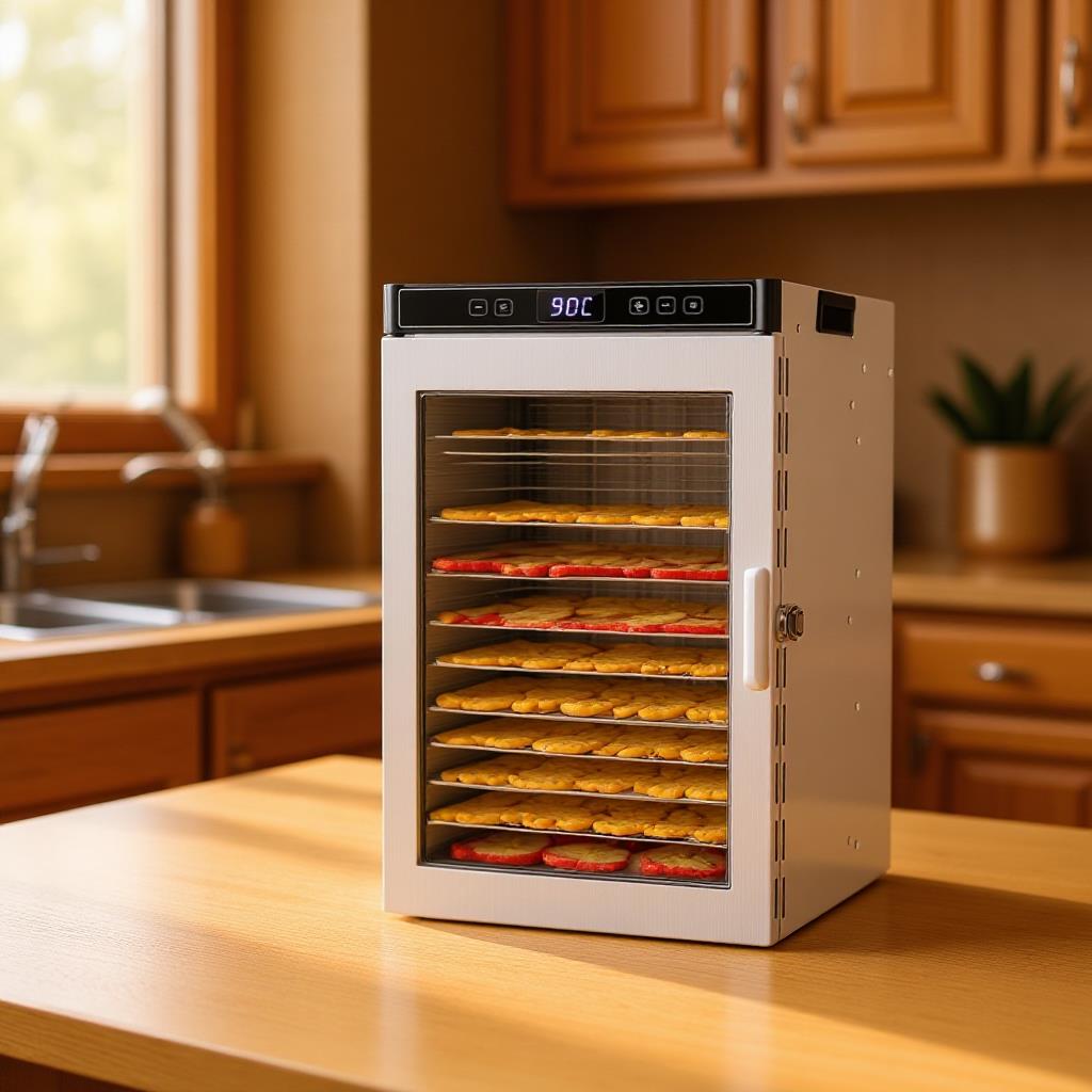 触屏家用干果食物烘干机商用蔬果宠物零食肉食品风干机脱水机