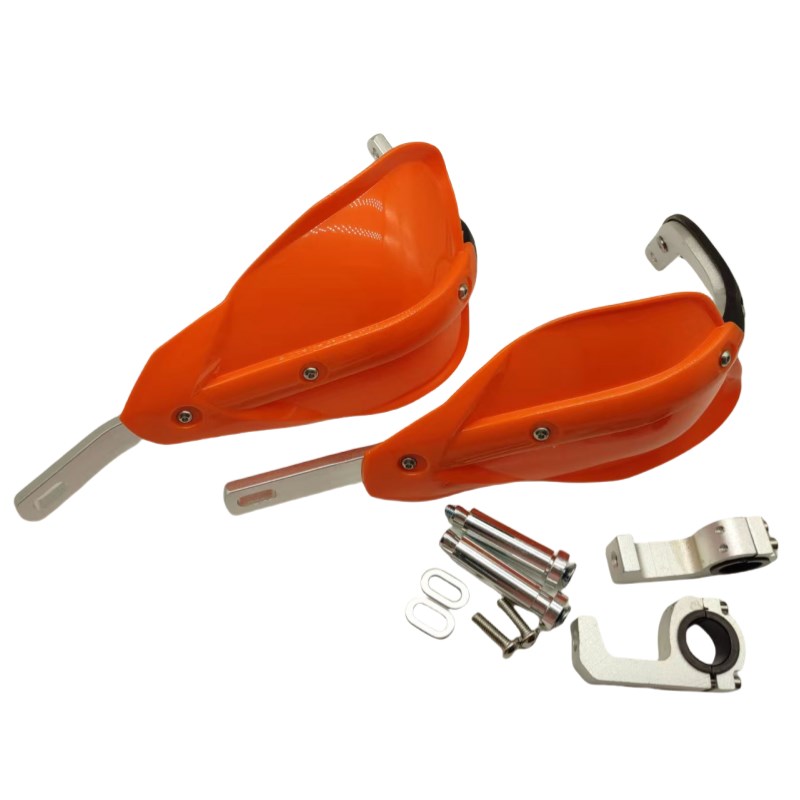 适用于越野摩托车改装通用铝护手手把挡风罩变径车把防摔护弓