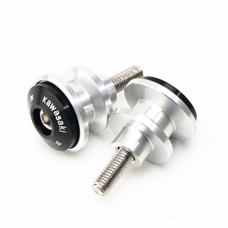 适用川崎ZX4R ZX4RR 2023年改装後轮铝合金起车螺丝钉机车配件