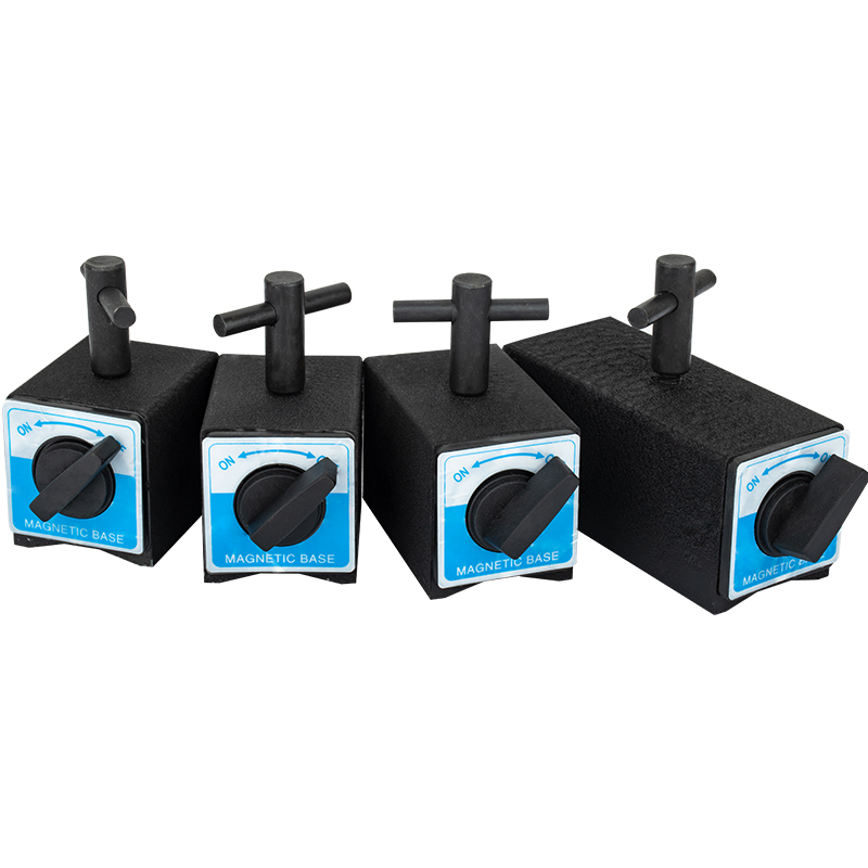 开关式磁力座百分表座强磁固定线切割磁铁磁性座磁力座6T8T10T12T