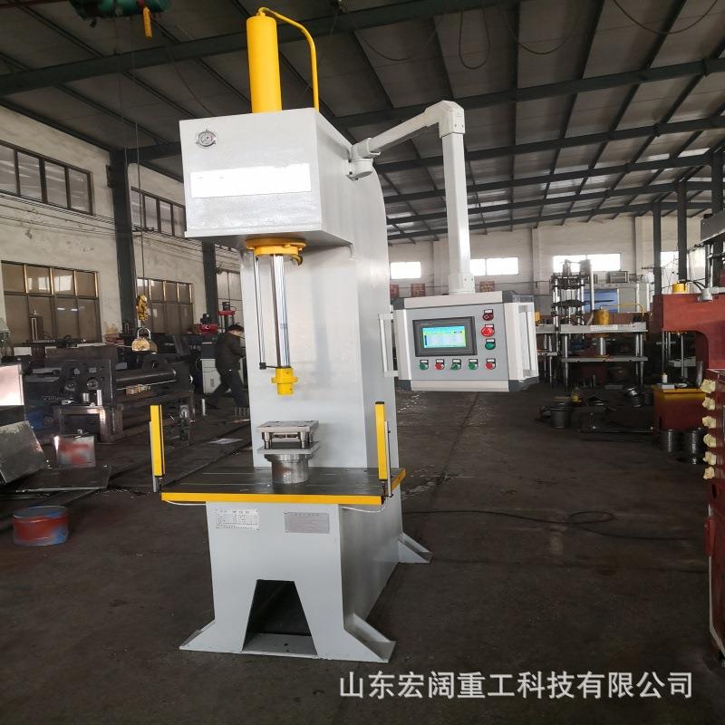 10吨20吨伺服电子压装机数控单臂液压机C型轴套压力机C型液压机