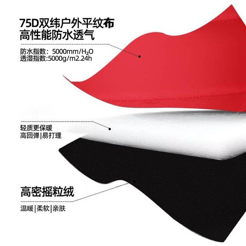 BORORO红色狗狗冬季衣服秋冬过年小狗羽绒服棉服雪纳瑞比熊泰迪