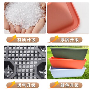 阳台蔬菜种植盆长方形塑料种菜养花家用花盆番茄西瓜专用菜盆神器