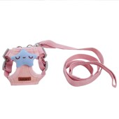 狗狗牵引绳可爱背心式 猫咪胸背带泰迪比熊中小型犬外出遛狗绳猫绳