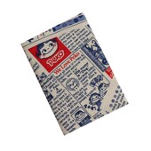 不二家 封套记 可爱复古布书衣 A6手帐 事本 A5手工手账本 真我