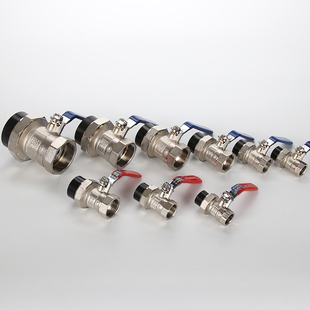 PE单内丝铜活接球阀 20 25 32PE铜球阀内丝外丝活结阀 pe水管阀门