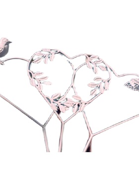 众擎花园杂院园艺心形花插做旧盆栽小花插