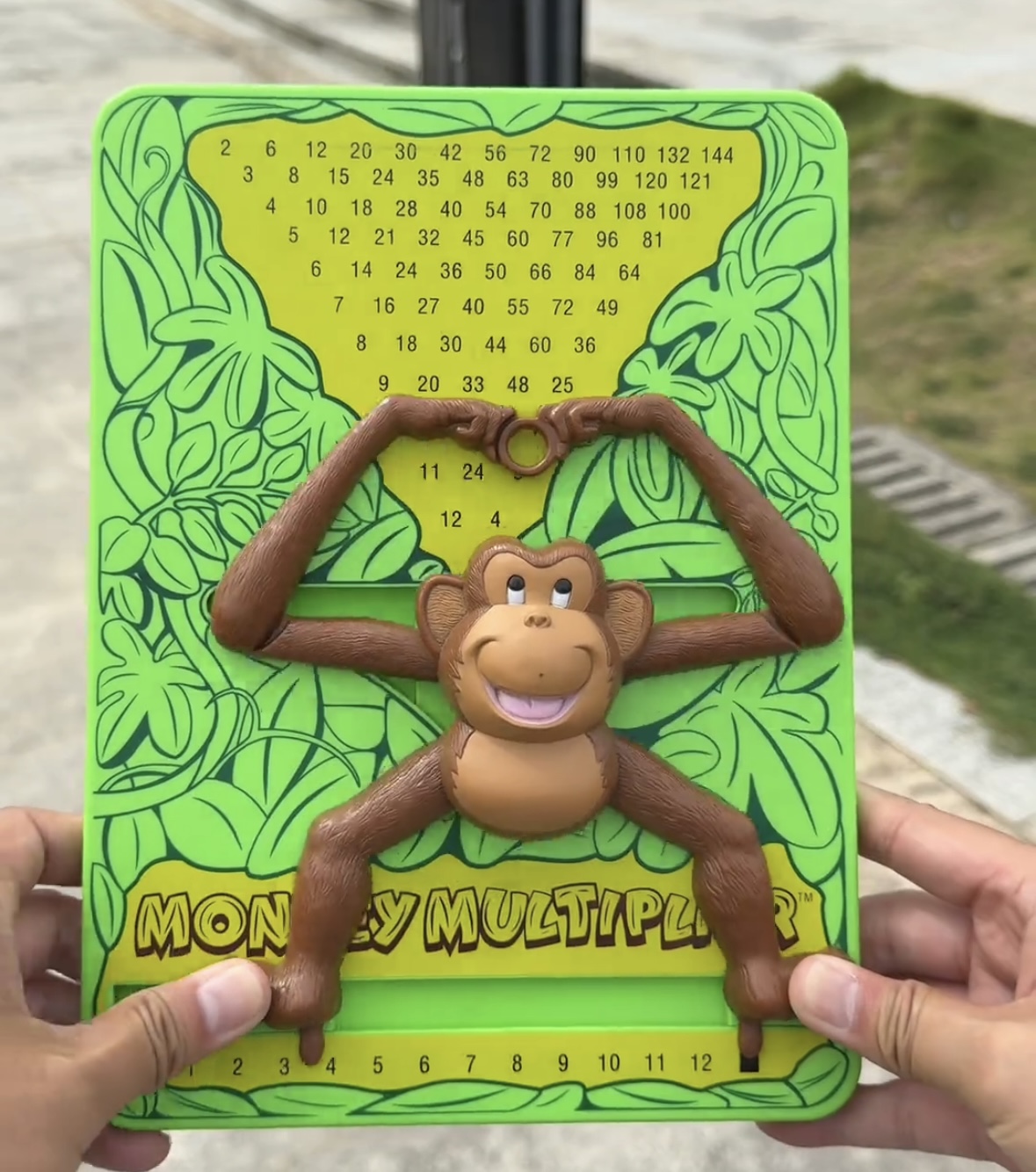 儿童早教玩具学生益智桌面游戏猴子学乘法数学教具顽皮小猴学乘法