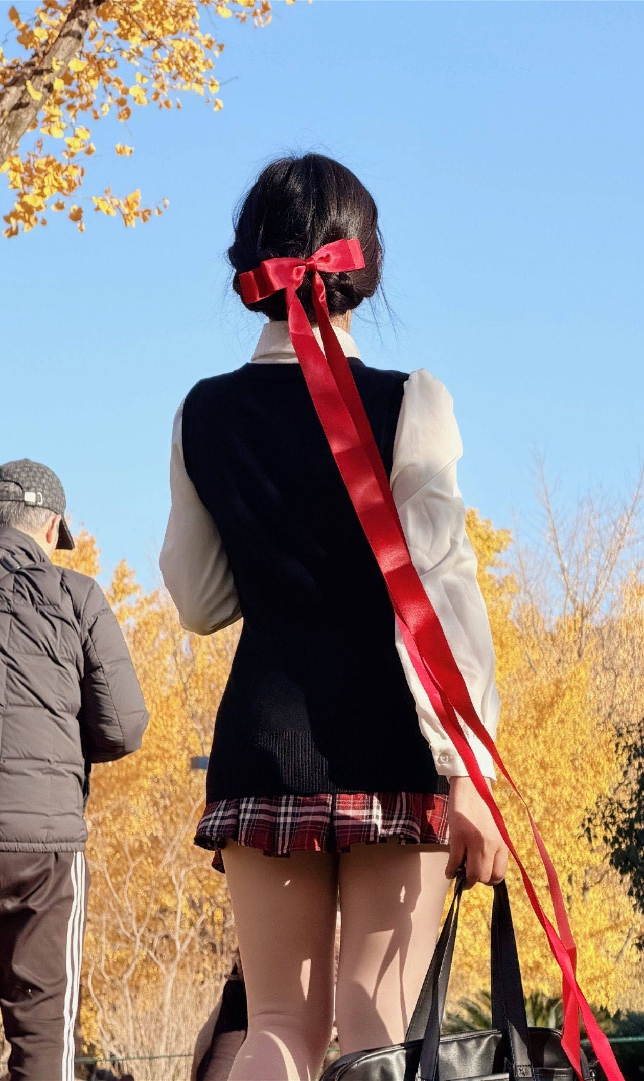 同款超大蝴蝶结发夹少女芭蕾风丝带弹簧夹头饰飘带顶夹发饰