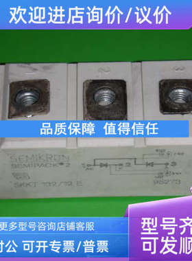 议价SEIMIKRON SKKT132/12E 西门康  130A/1200V两单可控硅模块