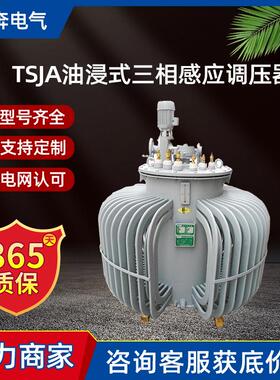 TSJA-30KVA油浸式三相感应调压器0-420V500V650可调315/400/500KW
