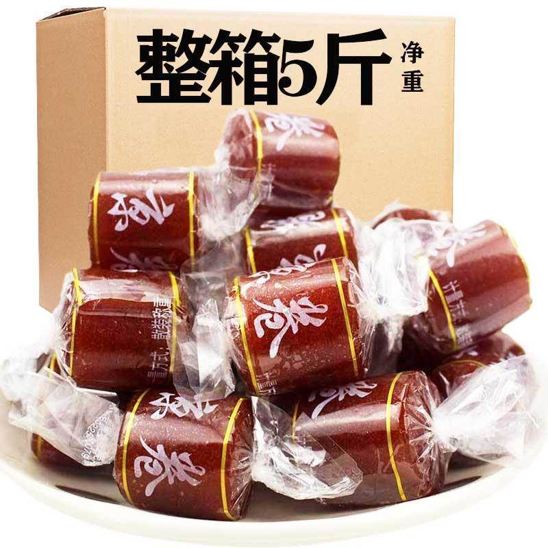 山楂卷开胃卷京卷山楂糕果丹皮胃康卷休闲山楂条网红零食散装