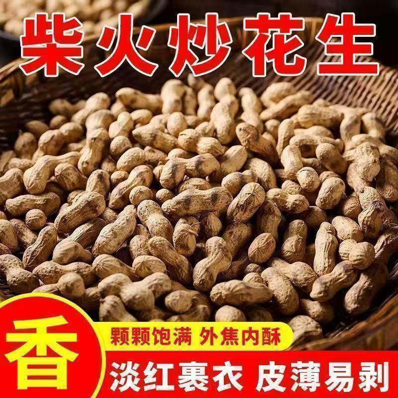 江西特产石城湿炒花生原味带壳柴火铁锅农家零食特产花生香甜可口