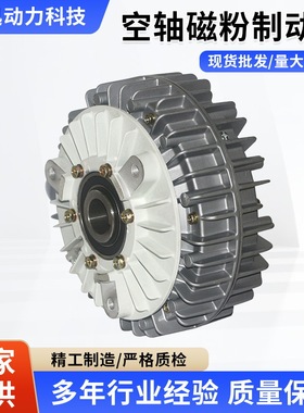 Leesun 台湾利迅 空心轴外旋磁粉制动器 空轴磁粉制动器 POB-050