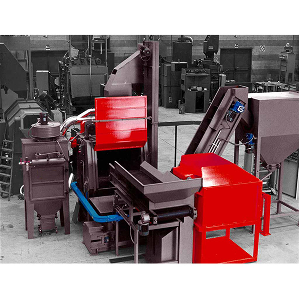 滨海金成专业定制QS3215双抛头履带式抛丸机经久耐用