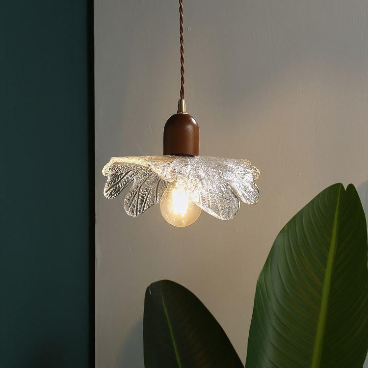 ins日式复古氛围玻璃吊灯 阳台飘窗过道餐厅咖啡厅民宿床头小吊灯