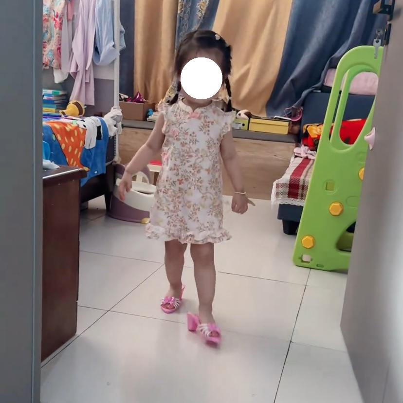 公主裙2025新款夏装国风裙子幼童宝宝连衣裙碎花旗袍裙