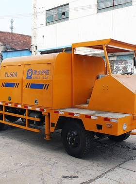 大型混凝74968/0车载泵建筑工地输送泵拖泵车0细土石商砼地泵车厂