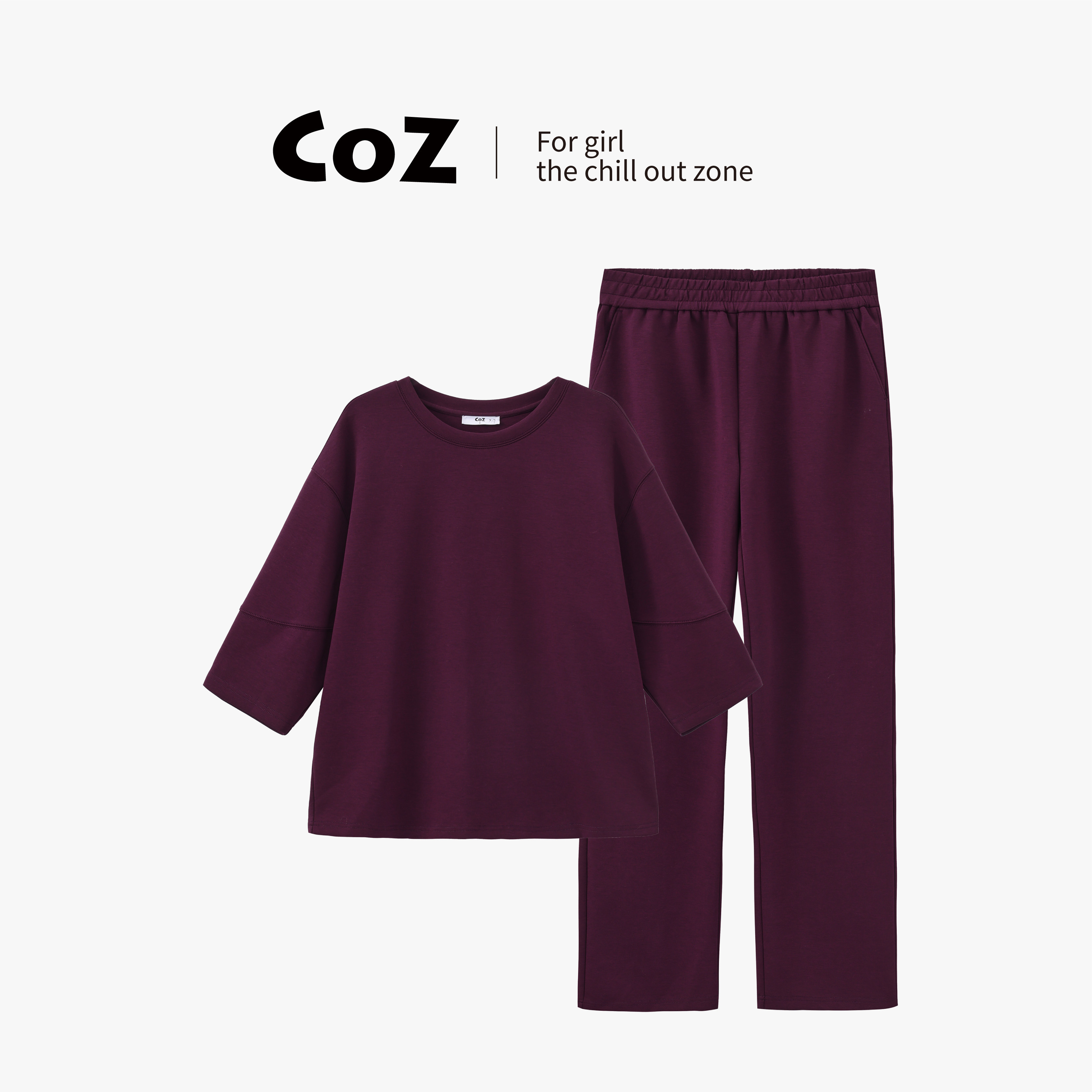 COZ卫衣长袖长裤加厚家居服