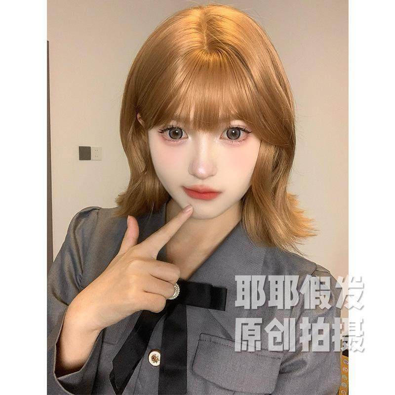 义乌耶耶假发女日常网红短发卷发lolita夏季新款自然全头套假发女,美发护发/假发,日常整顶假发,淘宝优惠券,粉丝福利购,淘宝优惠卷