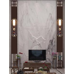 新型中式壁灯胡桃木全铜高档别墅客厅背景墙实木壁灯古典卧室床头