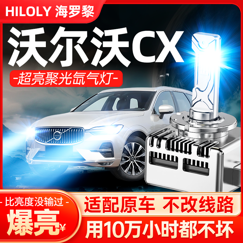 超亮聚光激光大灯透镜LED灯泡