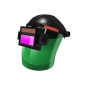 烧电焊工防护面罩自动变光头戴式 脸部氩弧气保焊接专用眼镜轻便帽