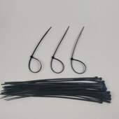 尼龙扎带黑色固定塑料扎线带自锁式 尼龙扎带线束捆线带