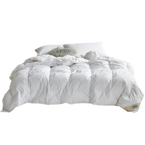 艾尚羽羽绒被夏季轻薄款鹅绒被春秋被空调房宿舍单双人被子可机洗