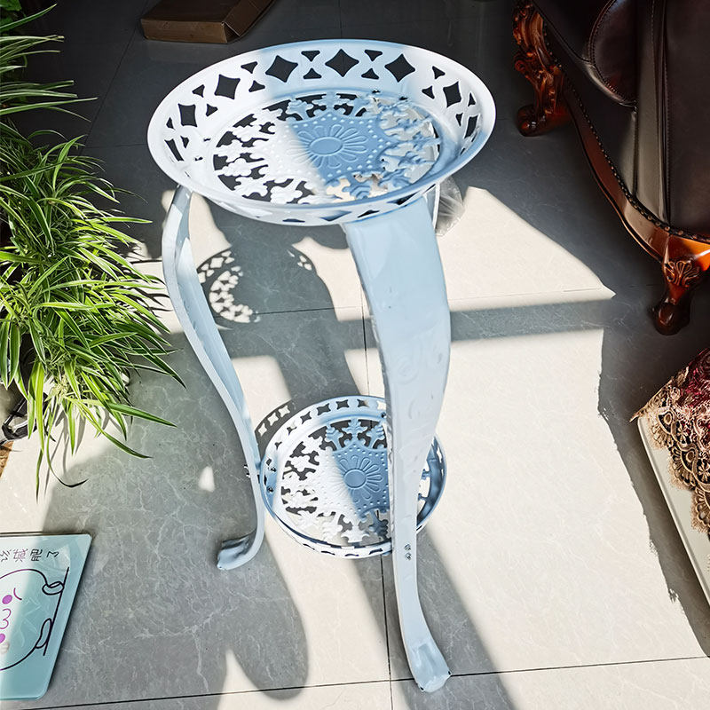 绿萝铁艺花架客厅阳台多层置物架家用落地式加厚吊兰多肉盆栽架子