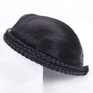 刘海假发片隐形无痕修脸发箍齐刘海假发女带刘海的头箍发卡假刘海