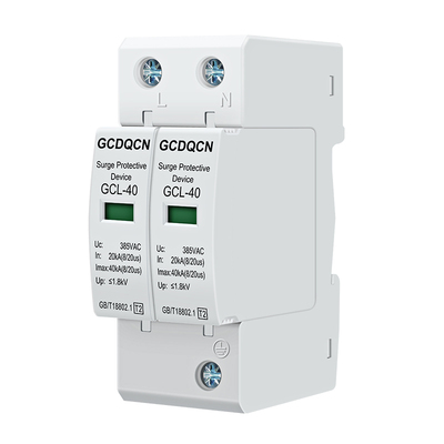 浪涌保护器2P20KA220V家用电涌保护器 4P380V40KA电涌保护器防雷