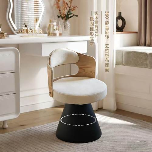 法式中古风实木餐椅设计师椅