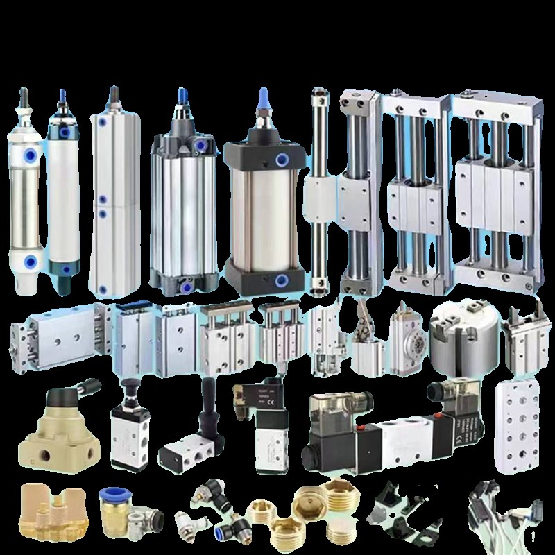 气缸附件气动元件接头Y接头气管接头配件