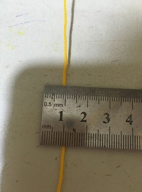 合格证商标绳金黄色吊牌线吊卡绳金色吊穗绳商标服装吊牌绳520米
