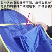 成人理发围布老人美发理发衣剪头发斗篷披肩围裙防静电不沾围脖布